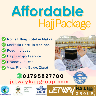 Affordable Hajj Package  | 10-14-18-35 Days